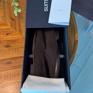 Suitsupply Dark Brown Leather Loafers